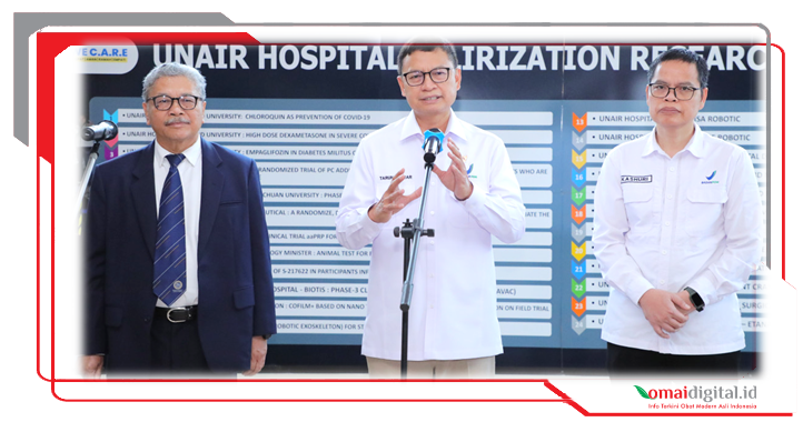 Kemandirian Farmasi Nasional Melalui Percepatan Hilirisasi Penelitian OMAI Fitofarmaka Kemandirian Farmasi Nasional Melalui Percepatan Hilirisasi Penelitian OMAI Fitofarmaka